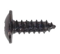 Autofilettanti Vite 4.2 x 13mm Flangiato Testa Nera Pozi Confezione Di 100