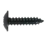 Autofilettanti Vite 4.8 x 13mm Flangiato Testa Nera Pozi Confezione Di 100