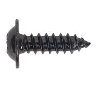 Sealey Autofilettanti Vite 4.8 x 16mm Flangiato Testa Nera Pozi Pacco Di 100