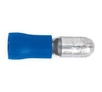 Sealey BT11 Terminale A Bullo Ø5Mm Maschio Blu Confezione Da 100