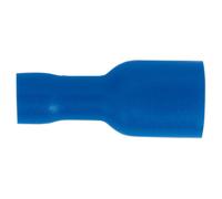 Pienamente Isolato Terminale 6.3mm Femmina Blu Confezione Di 100 - Sealey BT16