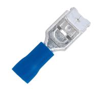 Sealey BT17 MM Terminale 6.3mm Blu Confezione 100