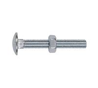 Sealey Bullone E Dado DIN 603 - M10 X 75Mm Zincato Confezione Da 50 CBN1075