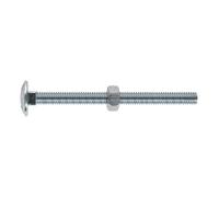 Sealey Bullone E Dado DIN 603 - M6 x 75mm Zincato Confezione Da 100 CBN675