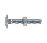 Sealey Bullone E Dado Don 603 - M6 X 40Mm Zincato Confezione Da 100 Cbn640