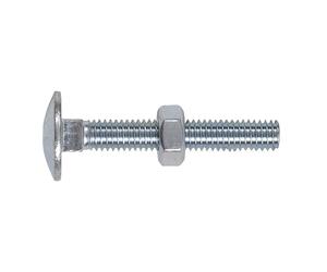 Sealey Bullone E Dado Don 603 - M6 X 40Mm Zincato Confezione Da 100 Cbn640