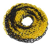 Sealey BYC25M Sicurezza Catena 25m X 6mm - Nero/Giallo
