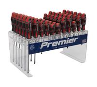 Sealey Cacciaviti Individuali GripMAX® 66 Pezzi Espositore Da Banco AK4369DS