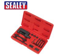 Sealey Camme Catena / Moto Interruttore & Rivettatrice IN Modellato Custodia