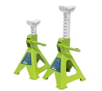 Sealey Cavalletti (Coppia) 2 Tonnellate Capacità per Stand Tipo a Cricchetto -