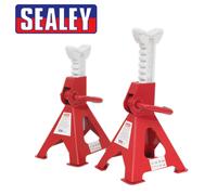 Cavalletti (Coppia) 3tonne Capacità per Stand Cricchetto Tipo VS2003 Sealey New