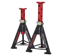 Sealey Cavalletti (Coppia) 6 Tonnellata Capacità per Stand - Rosso AS6R