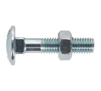 Coach Bullone E Dado din 603 - M8 X 40mm Zinco Confezione Di 50 CBN840 Sealey