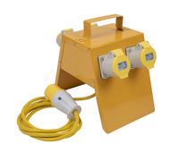 Sealey Cee 4-Way Splitter Scatola 1.5mm Cavo 16A Spina WSSB16