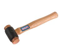 Sealey CFH03 Rame Rivestito Martello 1.2kg Manico Noce Americana
