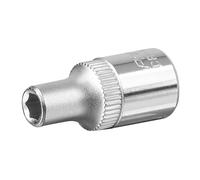 Sealey Chiave A Bussola Cromata Metric 4Mm 1/4" Standard Lunga 6 Punti S1404