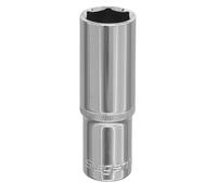 Sealey Chiave A Bussola Metric 19Mm Profonda 1/2"Sq Drive Cromo S0675