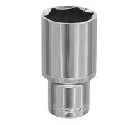 Sealey Chiave A Bussola Metric 32Mm Profonda 1/2"Sq Drive Cromo S0683