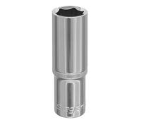 Sealey Chiave A Bussola Profonda Metric 18Mm 1/2"Sq Drive Cromo S0674