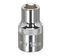 Sealey Chiave A Bussola Standard Da 10Mm Lunghezza Chrome 1/2"Sq Drive SP1210