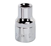 Walldrive Presa 9mm 1.3cmSq Guida Completamente Lucidata - Sealey SP1209 Nuovo