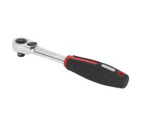 Sealey Chiave A Cricchetto 1/4" Con Testa Compatta 72 Denti Flip Reverse AK8980