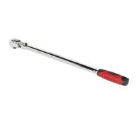 Sealey Chiave A Cricchetto 3/8"Sq Con Testa Flessibile Extra Lunga 455Mm AK6697