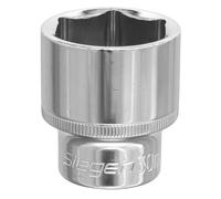Sealey Chiave A Cricchetto Standard Da 30Mm Lunghezza Cromata 1/2"Sq Drive S0664