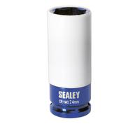 Sealey Chiave A Impatto Per Mozzo In Lega 24Mm 1/2"Sq Drive SX03024