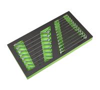 Sealey Combinazione & Profondo Offset Chiave Set 20pc Metrico IN Un Portattrezzi