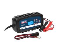 Sealey Compatto Auto Smart Caricabatterie & Manutenzione 6.5A 6/12V