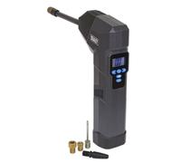Sealey Compatto Ricaricabile Gonfiatore Pneumatico & Power Bank Con Worklight