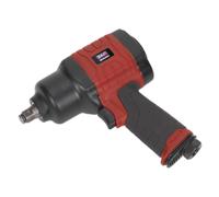 Sealey Composito Aria Avvitatore 1.3cm Drive Doppio Hammer 650lbft 880Nm GSA6002
