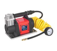 Sealey Gonfiatore Pneumatico Aria Mini Compressore 12V Resistente MAC05