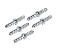 Sealey Connettore Doppio Estremità Tubo 1/4" Confezione Di 5 AC10