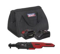 Sealey Cordless Chiave a Cricchetto Kit 1cmD 60Nm 20V 4Ah SV20 Serie CP20VRWKIT1