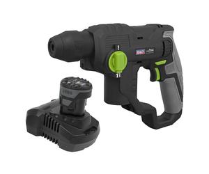 Sealey Cordless Martello Perforatore Sds Plus Kit 10.8V 2Ah SV10.8 CP108VSDS