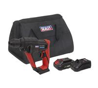 Sealey Cordless Martello Pneumatico Rotante Kit 20V 2Ah SV20 Serie Sds Plus