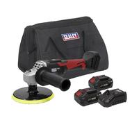 Sealey Cordless Rotante Lucidatrice Kit 20V SV20 Serie 150mm - 2 Batterie