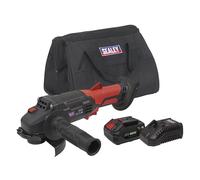 Sealey Cordless Smerigliatrice Kit 115mm 20V 4Ah SV20 Serie CP20VAGBKIT1