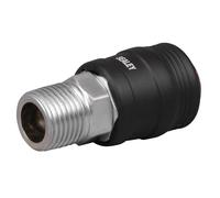 Sealey Corpo di accoppiamento ad alto flusso maschio, 1/2" BSPT - ACH63