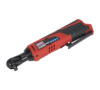 Sealey Cordless Cricchetto Chiave 1cmSq Drive 12V SV12 Serie - Corpo Solo CP1202