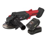 Sealey Cordless Smerigliatrice Kit 115mm 20V 4Ah SV20 Serie CP20VAGBKIT1
