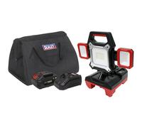 Sealey CP20VWLKIT1 Cordless/Filo 20V 4Ah SV20 Luce da Lavoro Kit SMD LED 4000lm