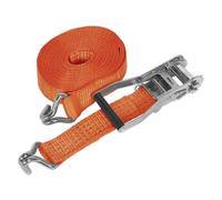 Sealey Cricchetto Cinturino 50mm X 6m Poliestere Ragnatela 5000kg Breaking Forza