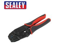 Sealey Cricchetto Tipo Pinza Crimpatrice per Isolato Terminali Colore Codificati