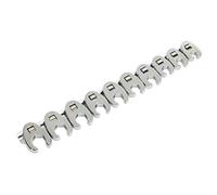 Sealey Crow's Piede Chiave Set 10pc 1cmSq Drive - Metrico AK598