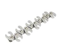 Crow's Piede Chiave Set 10pc Dado Svasato 1cmSq Drive Metrico - Sealey S0845 New