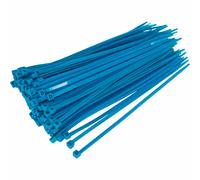 Sealey Fascette di rame CT20048P100B 200 x 4,4 mm Blu Confezione da 100