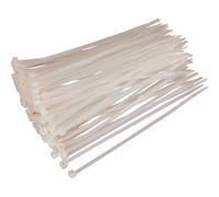 Sealey CT20048P100W Fascette 200 X 4,8Mm Bianche Confezione Da 100